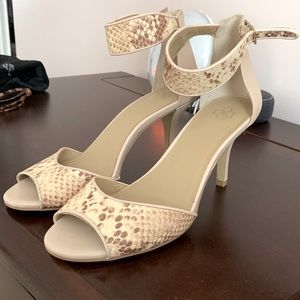 Ann Taylor ankle strap heel sandal